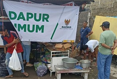 Baznas Dirikan Dapur Umum dan Distribusi Logistik untuk Korban Banjir Bali